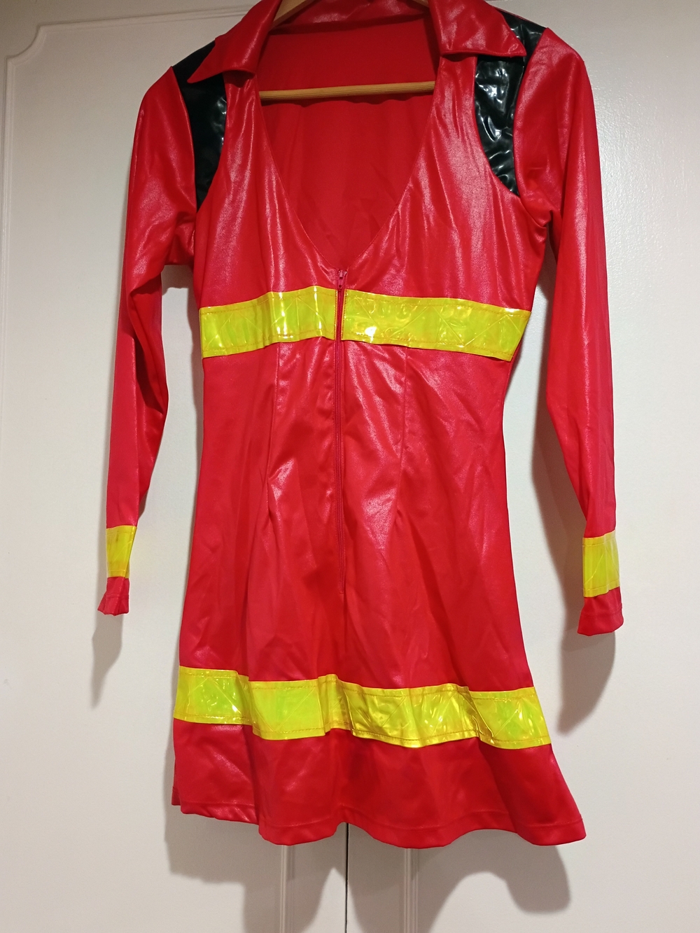 Leg Avenue Flirty Firefighter Custome Dress Size S/M